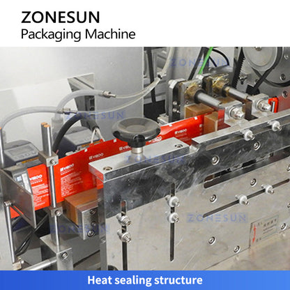 ZONESUN Automatic 4-Side Seal Wet Wipes Packing Machine for Alcohol Pads