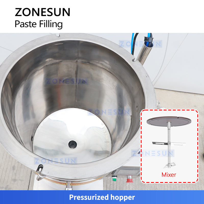 ZONESUN ZS-GTPP1H Semi-Automatic Paste Filling Machine