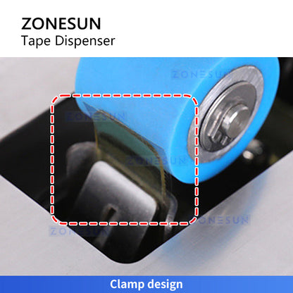 Zonesun ZS‑JZ25 Manual Corner Tape Dispenser for Neat Package Seals