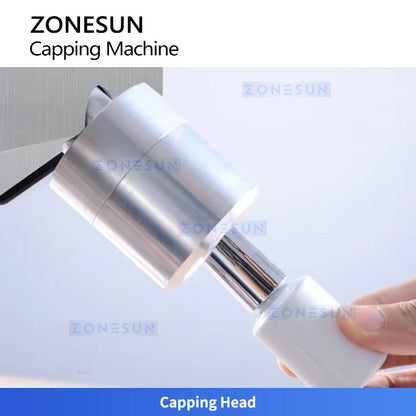 ZONESUN ZS-XG11 Compact Nail Polish Bottle Capping Machine Beauty Product Sealing Machine