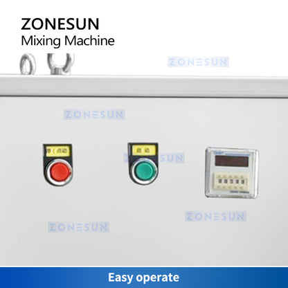 ZONESUN ZS-SBH10 3D Dry Powder & Granule Mixing Machine for Food & Chemical Use
