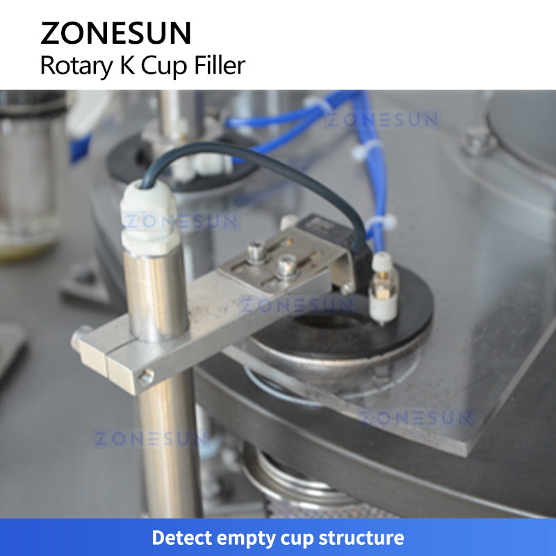 ZONESUN ZS-RKCF1 Rotary K-Cup Filling & Sealing Machine for Coffee Capsules