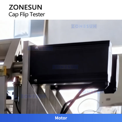 ZONESUN ZS-DTBT1 Automatic Flip Cap Life Test Machine for Cosmetics & Bottles