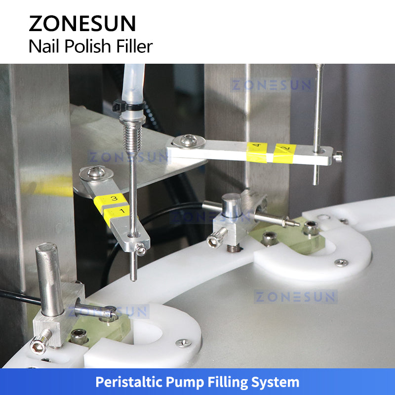 ZONESUN ZS-AFC49 Automatic Nail Polish Filling Capping Monoblock Machine