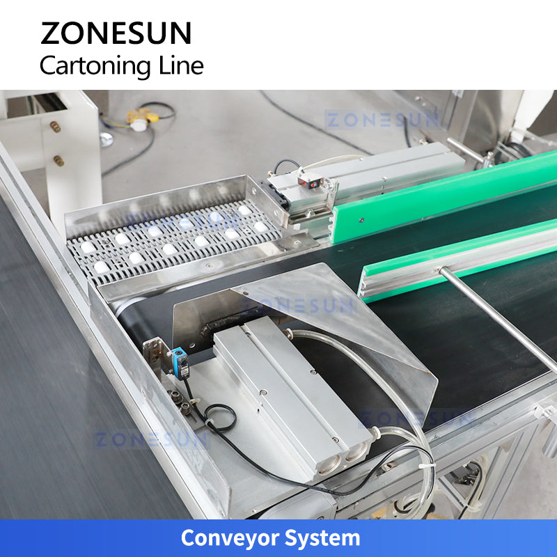 Zonesun ZS-FAL180V5 Cartoning Line with Integrated Packing and Sealing