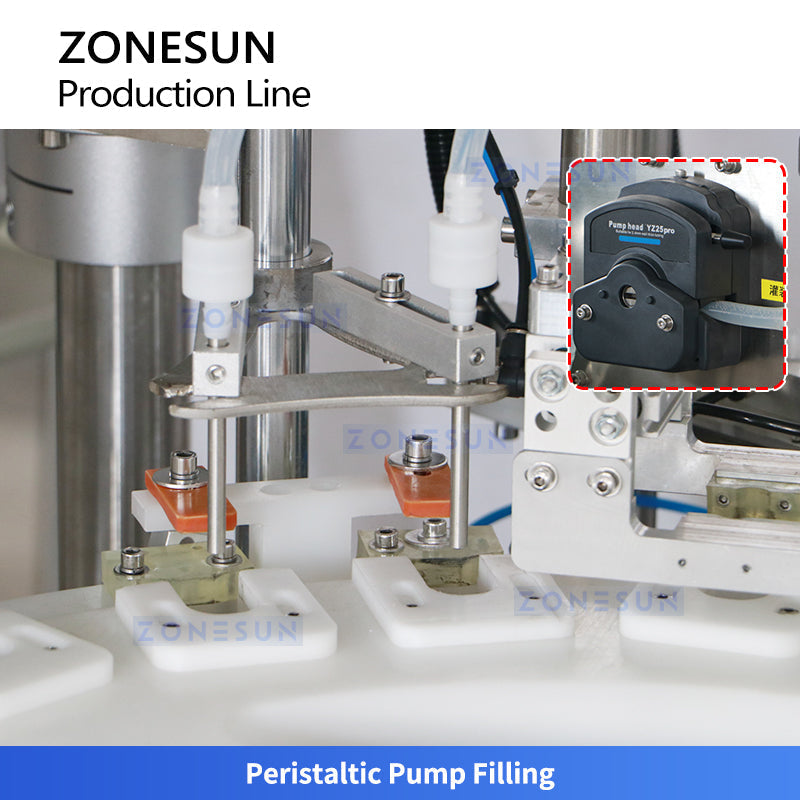 ZONESUN ZS-FAL180G9 Automatic Irregular Bottle Cam System Eye Drop Filling Capping Labeling Production Line For Biological Extract Liquid