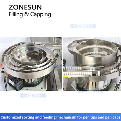 ZONESUN ZS-AFCU1M Magic Remover Pen Monoblock Packaging Machine Filling and Sealing Equipment