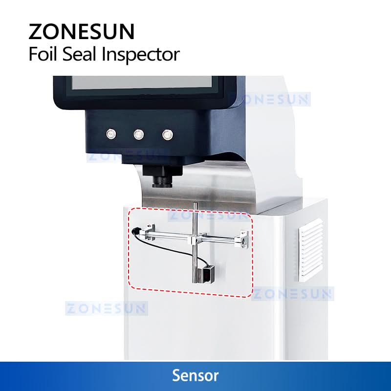 ZONESUN ZS-MD50 Automatic Infrared Thermal Imaging Foil Seal Inspection Machine