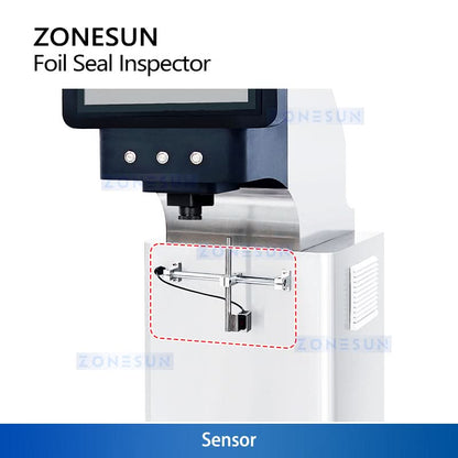 ZONESUN ZS-MD50 Automatic Infrared Thermal Imaging Foil Seal Inspection Machine