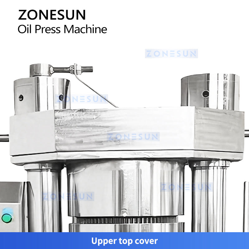 ZONESUN ZS-ZY20A Industrial Hydraulic Olive Oil Pressing Machine for Peanut, Coconut & Seed Oils
