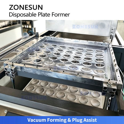 ZONESUN ZS-LK61 Automatic Disposable Cup and Plate Thermoforming Machine