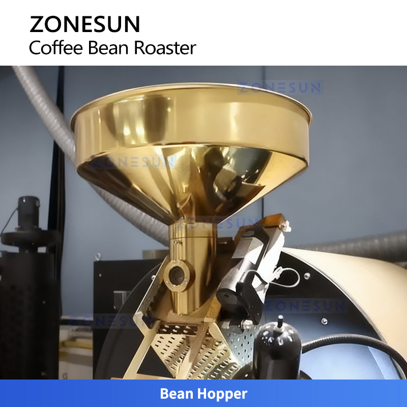 ZONESUN ZS-GHK3 Automatic Coffee Beans Roasting Machine