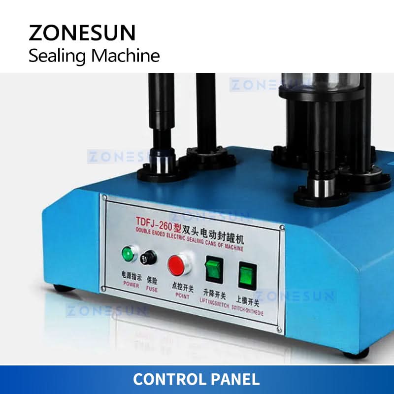 ZONESUN ZS-FK260 Electric Can Seamer Machine Automatic Canning Sealer for Brewery Homebrew