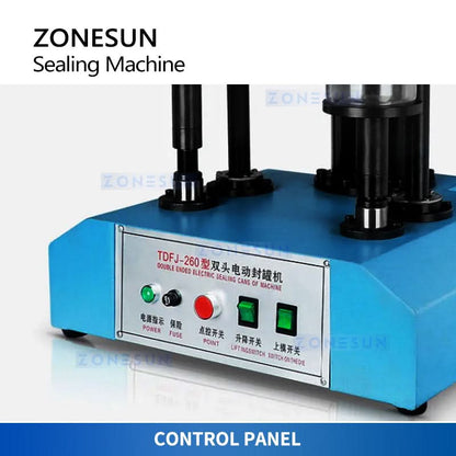 ZONESUN ZS-FK260 Electric Can Seamer Machine Automatic Canning Sealer for Brewery Homebrew