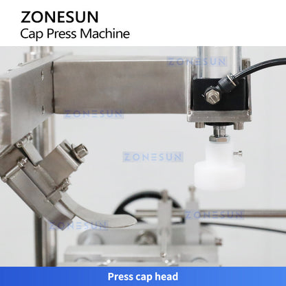 ZONESUN ZS-PG01 Automatic Bottle Cap Pressing Machine for Beverage Bottles