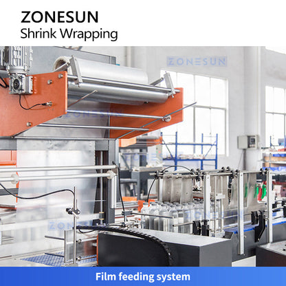 ZONESUN ZS-SPL8 Automatic L-Type Heat Shrink Packaging Machine Film Sealing Equipment