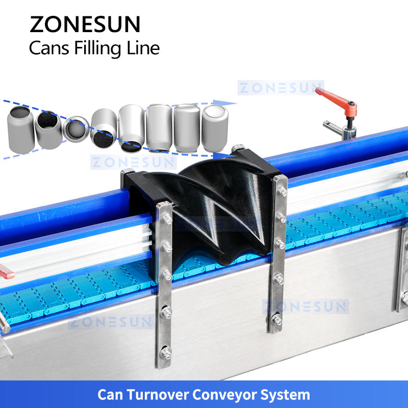 ZONESUN ZS-FAL180A11 Automatic Isobaric Can Filling & Seaming Machine Line