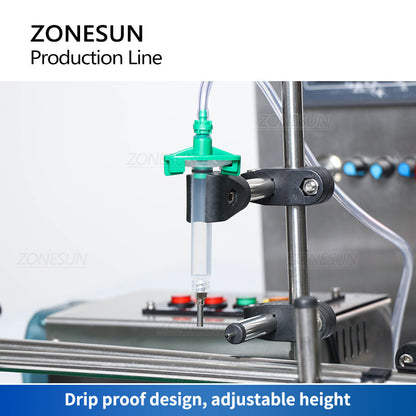 ZONESUN ZS‑FAL90S Small Automatic Liquid Filling & Capping Machine