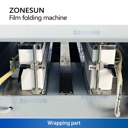 Zonesun ZS‑A3DP1 2‑Side Cellophane Box Wrapping & Heat Sealing Machine