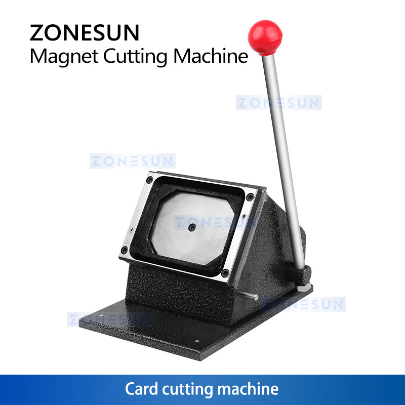 ZONESUN Custom Magnet and Card Cutting Machine for Craft &Promotion