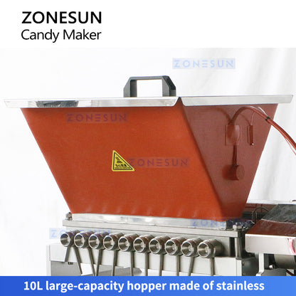 ZONESUN ZS-GD10 Semi-automatic Candy Chocolate Depositing Machine