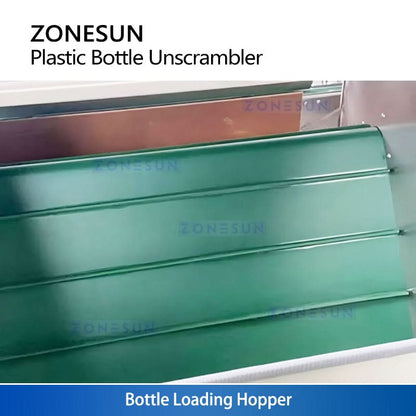 ZONESUN ZS-LP250S Robotic Bottle Unscrambler for Irregular Plastic Containers