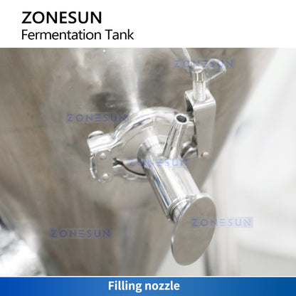 ZONESUN ZS-NJJ01 Automatic Stainless Steel Beer Fermentation Tank