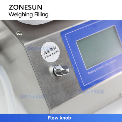 Zonesun ZS‑MPW1 Magnetic Drive Weigh Filling Machine for Drinks