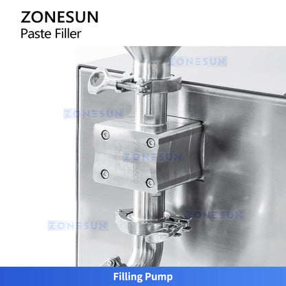 ZONESUN ZS-GPSV1 Servo Gear Pump Filling Machine Liquid Paste Quantitative Filler