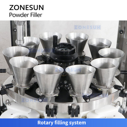 Zonesun ZS‑FM7A High Speed Rotary Powder Auger Filling Machine