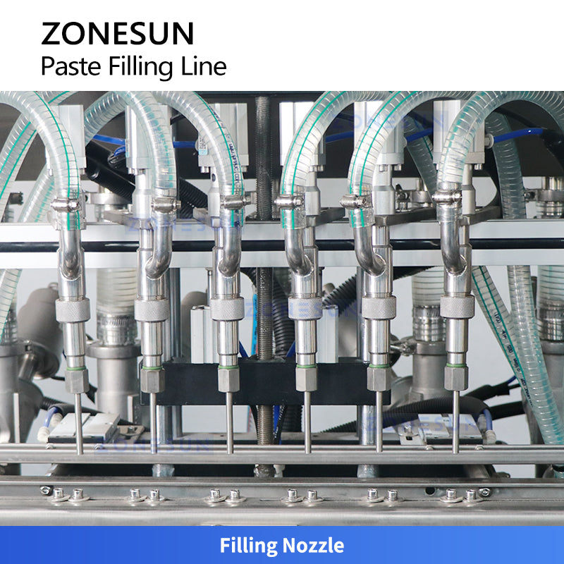 ZONESUN ZS-FAL180G6 Auto Paste Filling and Labeling Packaging Line