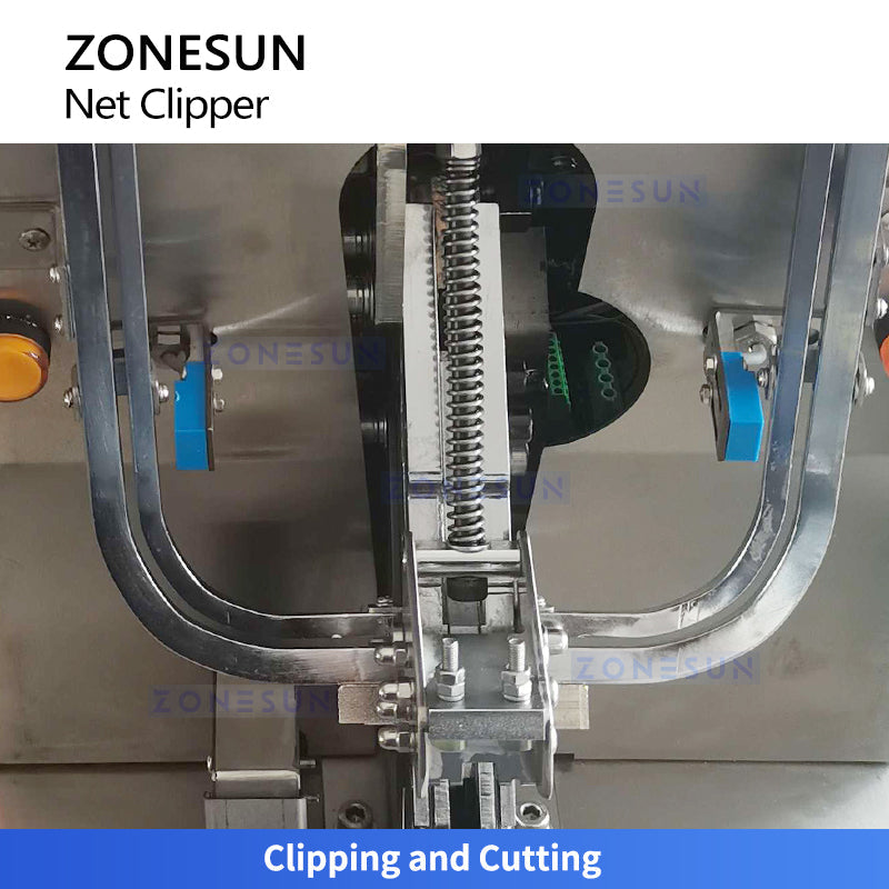 ZONESUN ZS-50DS Manual Net Clipping Machine For Fruits Vegetables