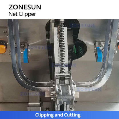 ZONESUN ZS-50DS Manual Net Clipping Machine For Fruits Vegetables
