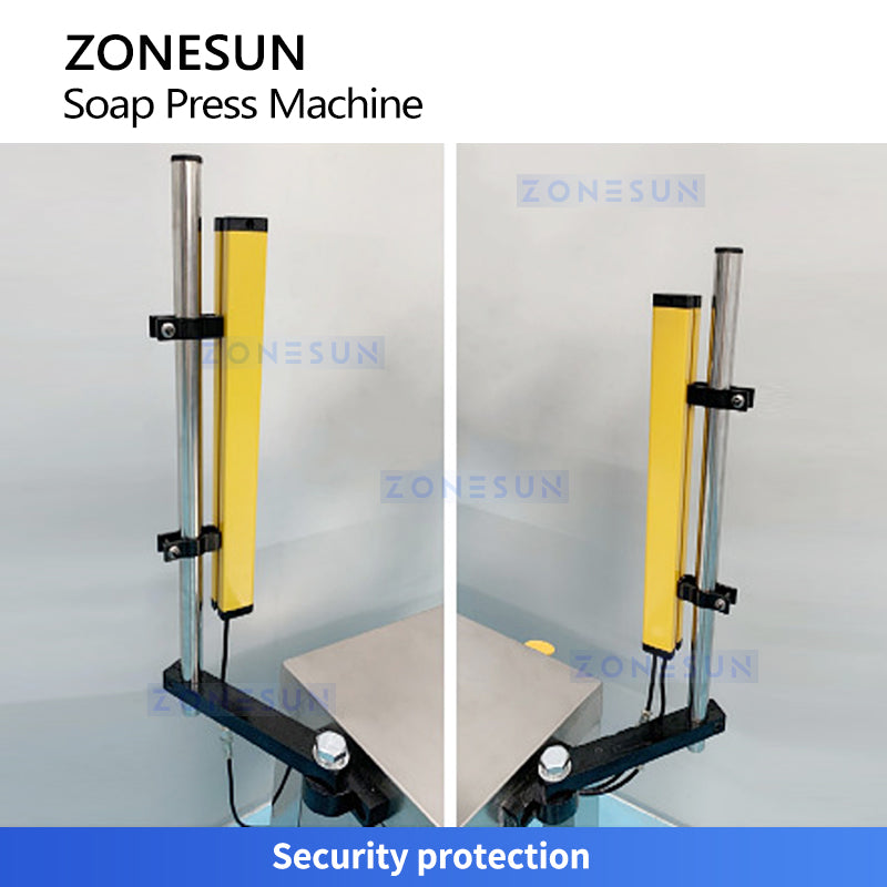 ZONESUN ZS‑APZ1 Semi Automatic Soap Stamping Machine with Servo Motor