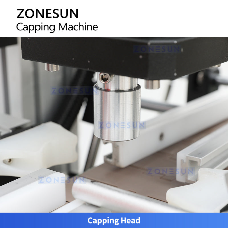 ZONESUN ZS-XG450H Automatic Desktop Capping Machine for  Essential Oil & Dropper Bottle Capper