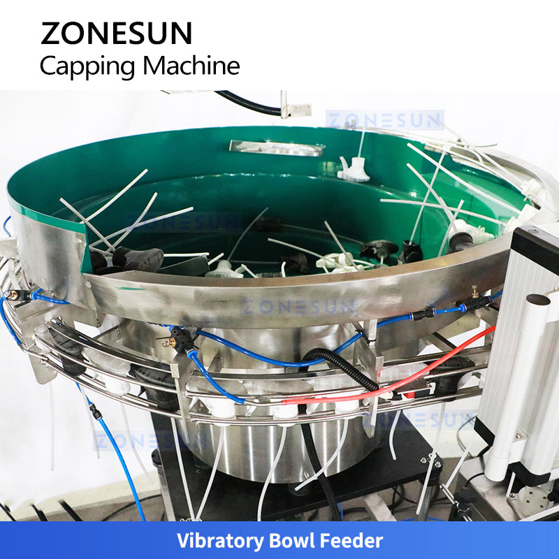 Zonesun ZS-XG445A Servo Motor Trigger Sprayer Bottle Capping Machine