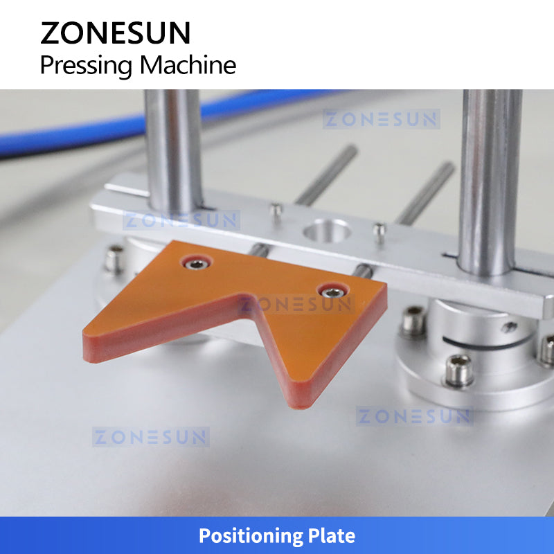 ZONESUN ZS-XG70ZC Semi-automatic Liquor Wine Gin Jar Whisky Plastic Bottle Cap Cork Pressing Capping Machine