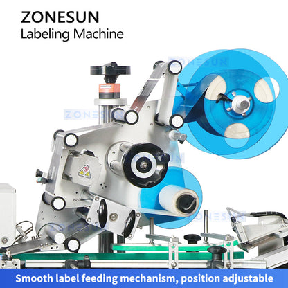 Zonesun ZS-TB160H Automatic Air‑Blow Empty Tube Labeling Machine