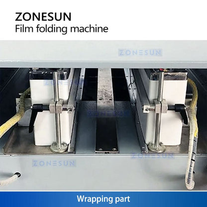 ZONESUN ZS-ACW1 Manual Cellophane Wrapping Machine  BOPP Film Packaging Wrapper for Boxes