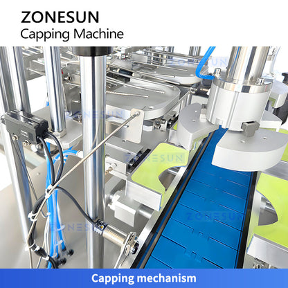 ZONESUN ZS-SVXG01 Servo Screw Capping Machine for Sauce Jars & Bottles