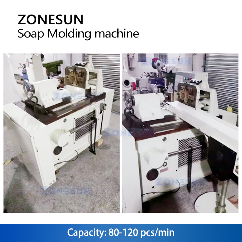 Zonesun ZS‑SM120 Automatic Soap Bar Maker with Customizable Molds