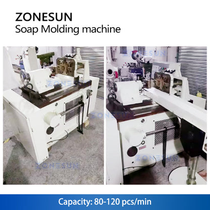 Zonesun ZS‑SM120 Automatic Soap Bar Maker with Customizable Molds