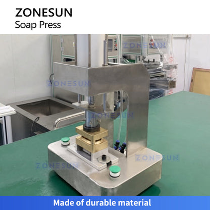 ZONESUN ZS‑MYZ1 Pneumatic Soap Press with Custom Mold Options for Precision