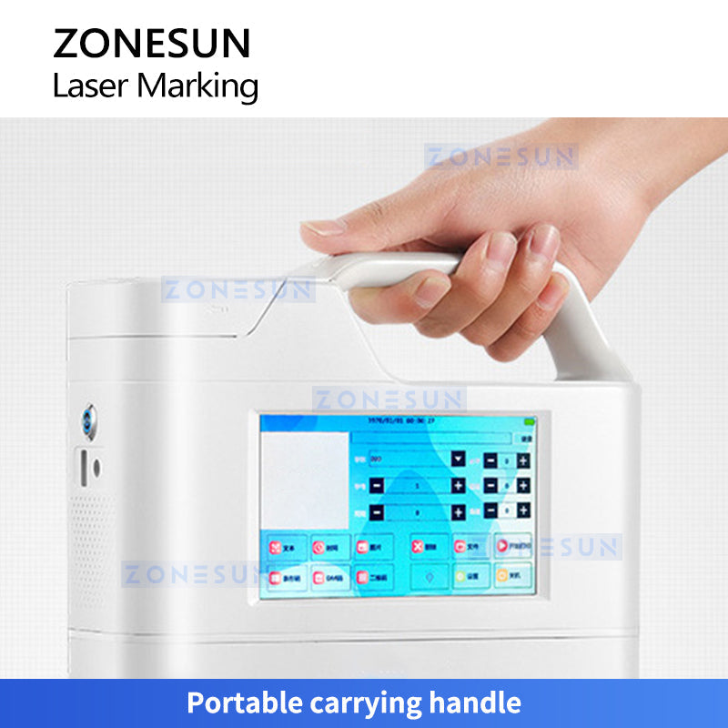 Zonesun ZS‑JGDB3 Portable Laser Engraving Machine for Industry