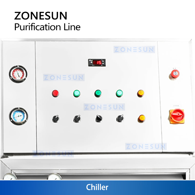ZONESUN ZS-FAL180W Automatic Perfume Mixing Cooling and Filtration Machine  Fragrance Production Line