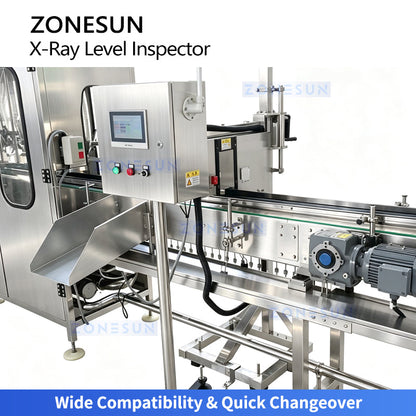 ZONESUN ZS-FA3012 Automatic X-Ray Level Inspector for Beverage Production Line
