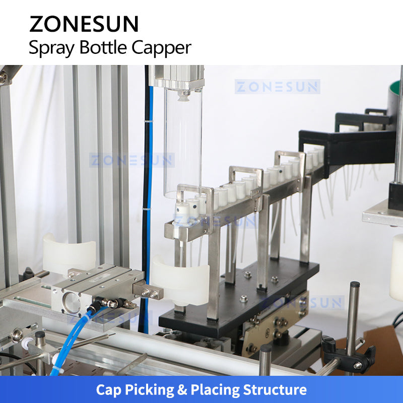 ZONESUN ZS-XG1870S Automatic Spray Bottle Capping Machine Cleaning Spray Capper