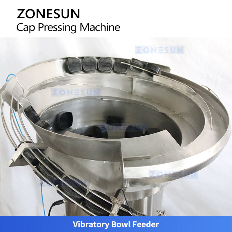 ZONESUN ZS-VTYG02S Dual-Head Bottle Cap Pressing Machine