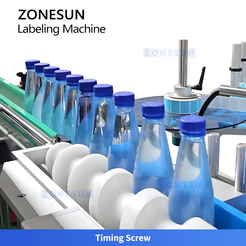 ZONESUN ZS-TB920 Servo Control High-Speed Round Bottle Labeling Machine