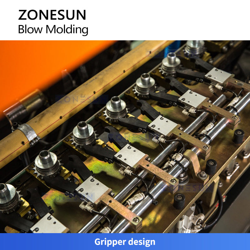 ZONESUN ZS-SBM2A Automatic 2-Cavity PET Bottle Blow Molding Machine with UV Heating